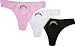 San Diego Chargers Women's 3-Pack Thong Pack - Large