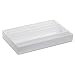 TrippNT 50069 Large Pipet Storage Box with Adjustable Compartments, 25" Width x 3" Height x 16" Depth
