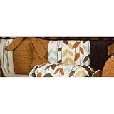 Latte Crib Bumper by Glenna Jean