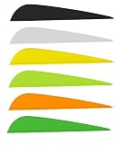 Martin Archery Dura Vanes 3 inch, Dozens, Black