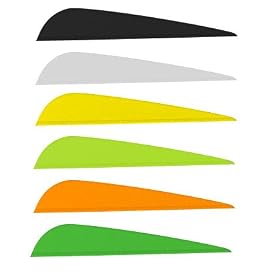 Martin Archery Dura Vanes 3 inch, 100s, White