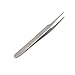 AAPROTOOLS STAINLESS STEEL EYELASH EXTENSION TWEEZERS PRO STRAIGHT FINE POINT 4.5
