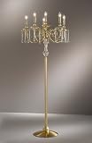 PALLADIO:Stehleuchte,Made in Italy,Made with Murano Glas,24 Karat Gold Veredelung