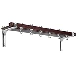 Espresso Rectangular Wall Rack