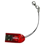 Micro SD Super Tiny High Speed USB memory card reader & USB memory stick / drive (2 in 1 , up to 2gb) , 5 year warranty - Retail pack