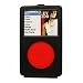 Electronics : iPod Classic Hard PDO Aluminum V2 case 160GB (Black with Red clickwheel)