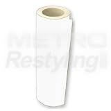 Metro Gloss Clear Opaque High Performance Vinyl Wrap Film 15"x12"