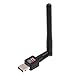 niceEshop Mini 150M USB WiFi Wireless LAN 802.11 n/g/b Adapter with Antenna