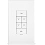 KeypadLinc In-wall Dimmer 8-button scene control keypad for INSTEON automated lighting systems White