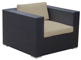 Outdoor PATIO Garden POOL All Weather Wicker Furniture sectional Sofa Couch set Arm Chair 35