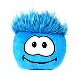 Disney Club Penguin 4 Inch Plush Puffle Blue by Disney