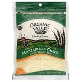 Organic Valley Cheese, Mozzarella, Organic Fancy Shredded, 6 oz, (pack of 3)