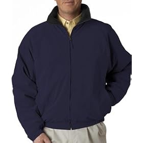 UltraClub Adult Ultra-Soft Microfiber Fleece-Lined Jacket by UltraClub