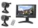 PC Hardware : ITC 8103AE2 2x Farb Funk Nacht Kamera inkl. 7' TFT Monitor. Zwei Nachtsicht-Geräte mit Funkempfänger Monitor