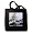 Bonsai Tree - Black Tote Bag 14w X 14h X 3d