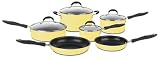 Cuisinart Advantage Non-Stick Cookware 10 Piece Set, Yellow