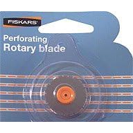 Fiskars Portable Rotary Trimmer 28mm Replacement Blade, Perforating