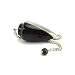 Onyx Gemstone Pendulum, Metaphysical Dowsing Tool, with Usage Card and Pouch