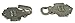 Lise Pewter Cloak/Cape Clasp - 1.75