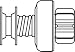 New Starter Drive 1025380M1 Fits MF 1100, 135, 150, 165, 175, 180, 202, 203, 204