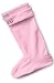 Hunter Solid Welly Socks,Pale Pink,L (US Women's 8-10 M)