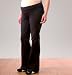 fold over belly jersey knit fit and flare maternity active pant