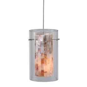 Euro Rail - 1 Light Low Voltage Mini Pendant Track Lighting Fixture - Brushed Nickel -... by Vaxcel Lighting