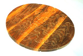 31nWk7P9E%2BL Wooden Educational Jig Saw Puzzle   18 Circle, Walnut, Oiled