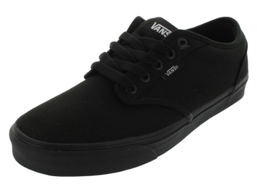 Vans Men s VANS ATWOOD (CANVAS) SKATE SHOES 8.5 Men US (BLACK/BLACK)
