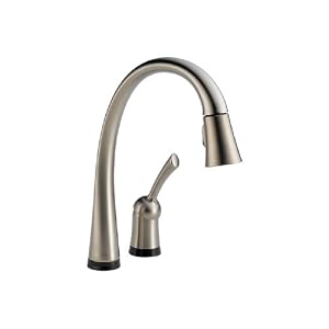 Delta Faucet 980T-SS-DST Pilar Touch 2O Single Handle Pull-Down Kitchen Faucet