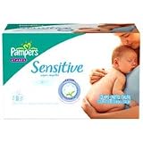 Pampers Baby Wipes Refill, Sensitive - 128/Pack