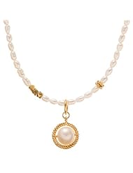 Seeds Of Love Pearl Necklace in 24k Gold Vermeil