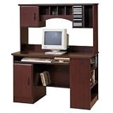 Traditional Desk and Hutch - Cherrywood