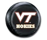 Virginia Tech Hokies Black Spare Tire Cover