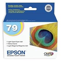 Epson T079921 Claria High-Capacity Color Ink Cartridges Pack Of 3