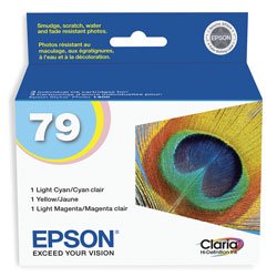 Epson T079921 Claria High-Capacity Color Ink Cartridges Pack Of 3
