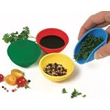 Norpro Silicone Mini Pinch Bowls, 4 Piece Set