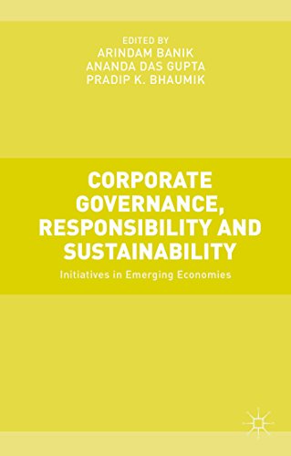 Corporate Governance, Responsibility and Sustainability: Initiatives in Emerging Economies