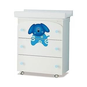 Bow-Wow Nursery Dresser And Changing Table