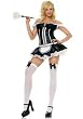 2PC Naughty French Maid Sexy Holiday Party Costume