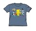 Search : Justice League Face Off Youth S/S T-shirt in Slate by DC Comics