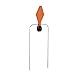 Champion DuraSeal Single Diamond Spinner Target (5.5-Inch, Orange)