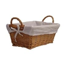 Honey Willow Rectangular Baskets - Set of 4