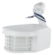 Leviton PS110-10W 1000W Incandescent, 110 Degree, 2500 Square Feet Coverage, PIR Outdoor Occupancy Sensor, White