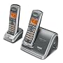 Uniden DECT 6.0 Compact Cordless Phone with Caller ID and Extra Handset and Charging Cradle.