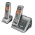 Uniden DECT 6.0 Compact Cordless Phone with Caller ID and Extra Handset and Charging Cradle.