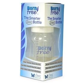 Click here to buy Born Free: 9oz Glass Bottle w Level 1 Nipple -... by Born Free.