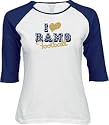 St. Louis Rams Women's I Love Football T-shirt