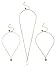 G by GUESS Women's Gold-Tone Layered Pendant Necklace