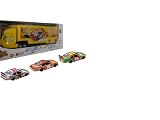 Nascar Detailed 1/64 Scale Diecast Kyle Busch #18 M&M '09 Daytona 500 Hauler, Including '10 Combos, Snickers & M&M Sponsor Stock Car 1/64 Scale Collection.